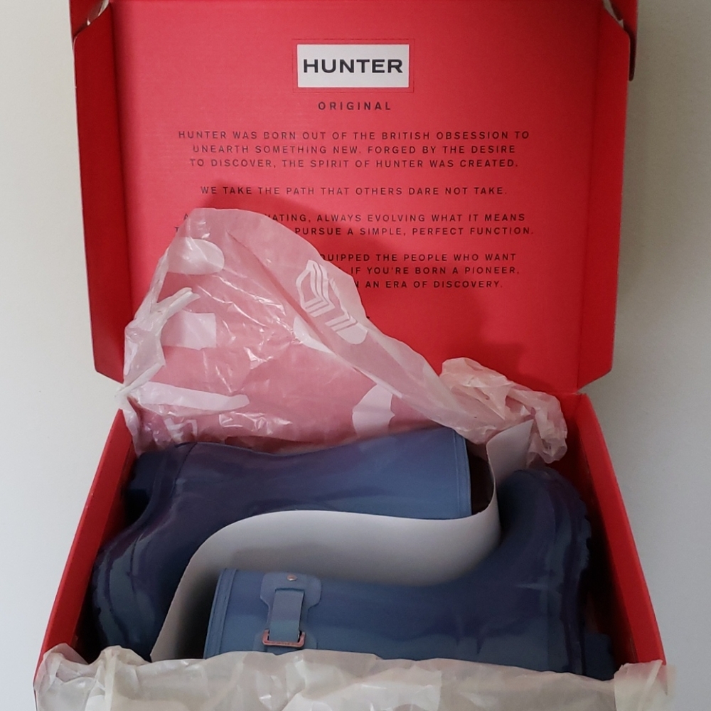 Women's Hunter original short gloss rain boots